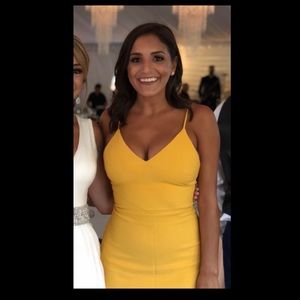 Yellow Likely “Brooklyn” dress